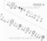 CAMBIO DI VELOCITA - ALBERO SECONDARIO