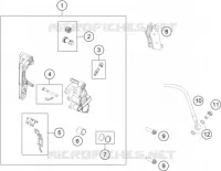 PINZA FRENO ANTERIORE