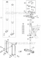 FORCELLA ANTERIORE / PIASTRA STERZO INFERIORE