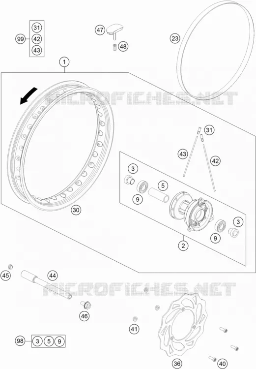 RUOTA ANTERIORE