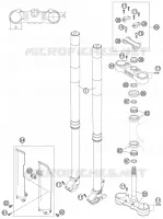FORCELLA ANTERIORE / PIASTRA STERZO INFERIORE