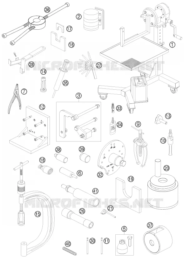 UTENSILI SPECIFICI (MOTORE)