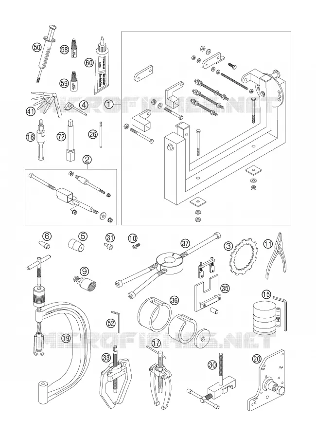 UTENSILI SPECIFICI (MOTORE)