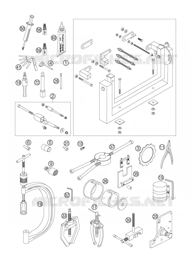 UTENSILI SPECIFICI (MOTORE)