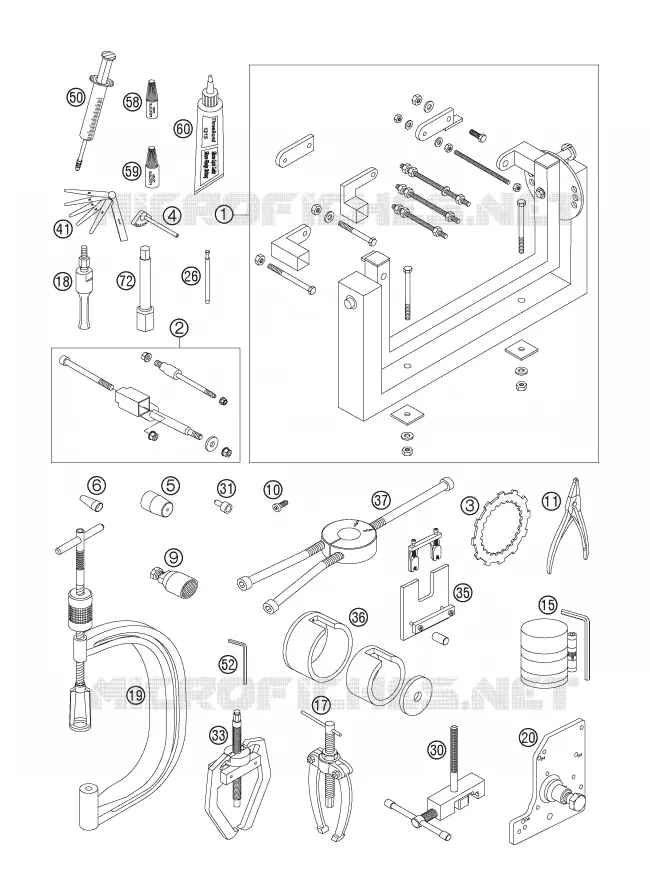 UTENSILI SPECIFICI (MOTORE)