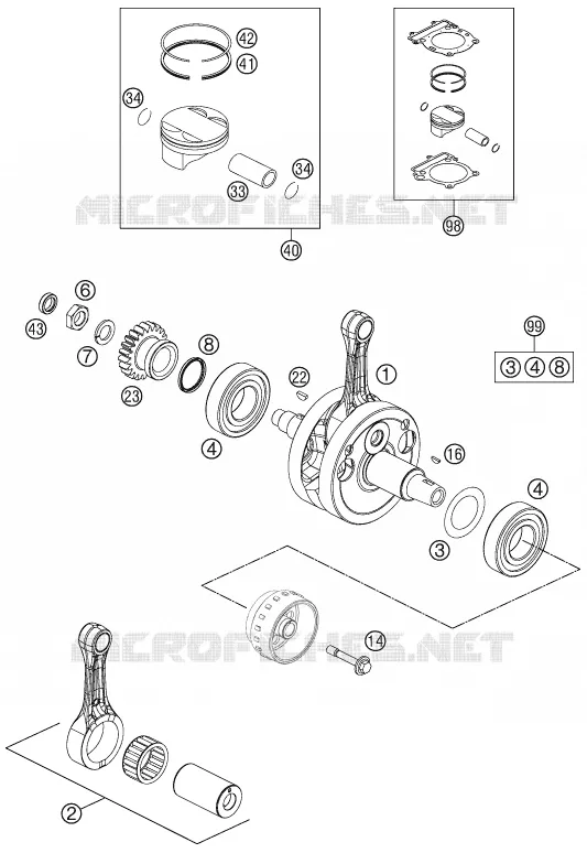 ALBERO MOTORE / PISTONE