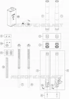 FORCELLA ANTERIORE (COMPONENTI)