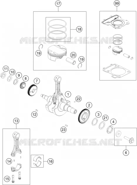 ALBERO MOTORE / PISTONE