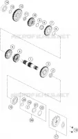 CAMBIO DI VELOCITA - ALBERO SECONDARIO