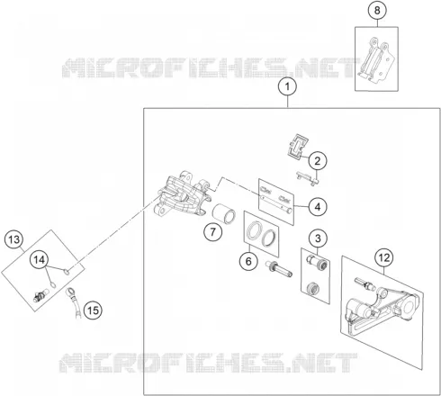 PINZA FRENO POSTERIORE