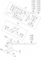 BIELLETTA AMMORTIZZATORE PRO LEVER