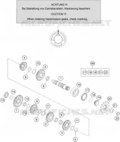CAMBIO DI VELOCITA - ALBERO SECONDARIO