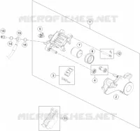 PINZA FRENO POSTERIORE